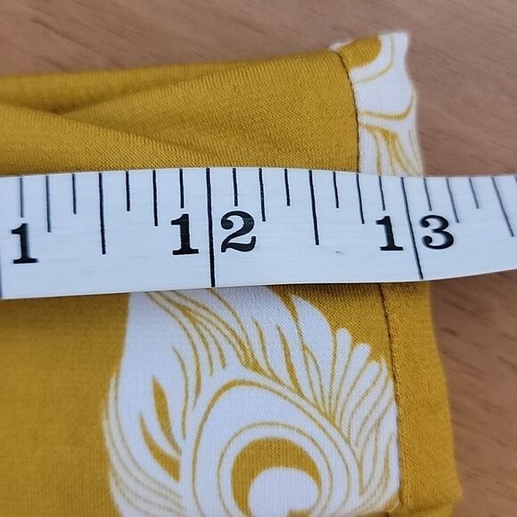 LulaRoe leaf print midi skirt Size S - Picture 9 of 10